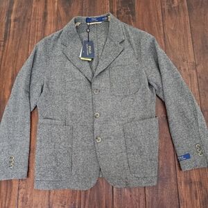 Polo by Ralph Lauren Herringbone Modern Fit Blazer Size 40S